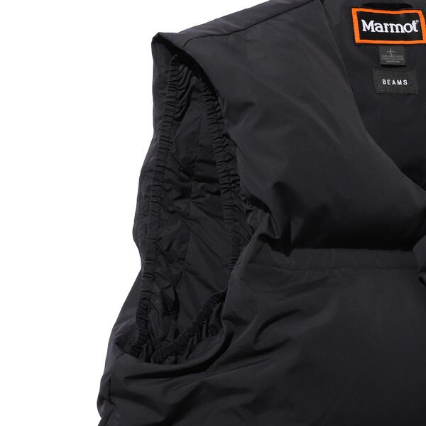 Marmot × BEAMS ／ 別注 マグネット ダウン ベスト