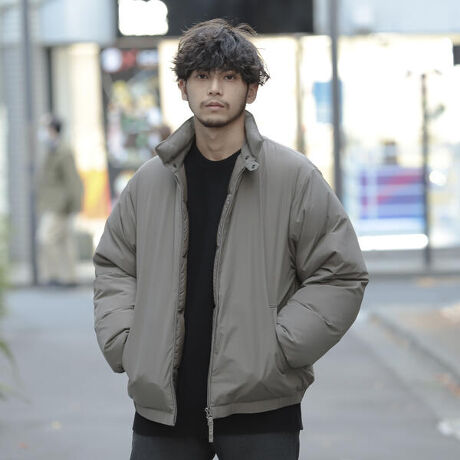 BEAMS ／ Shirt Collar Down Blouson 
