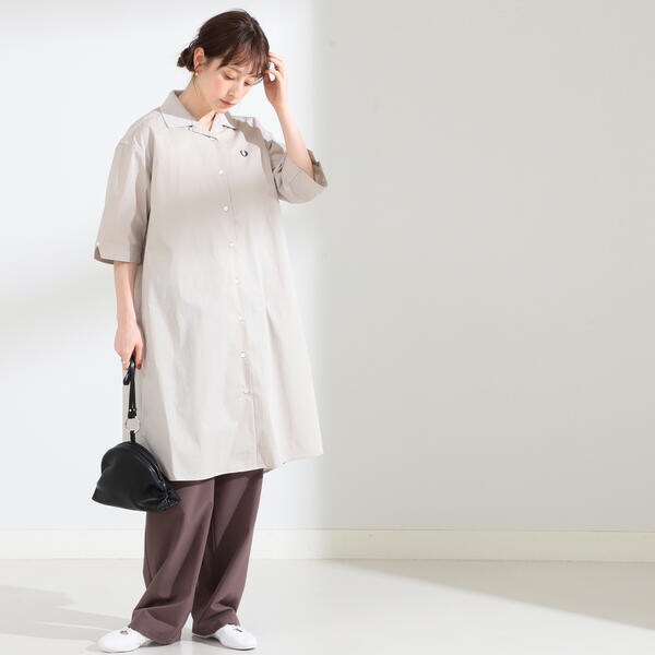 Ray BEAMS FRED PERRY フィッシュテールワンピース Ray BEAMS（レイビームス）の「FRED PERRY × Ray BEAMS / 別注