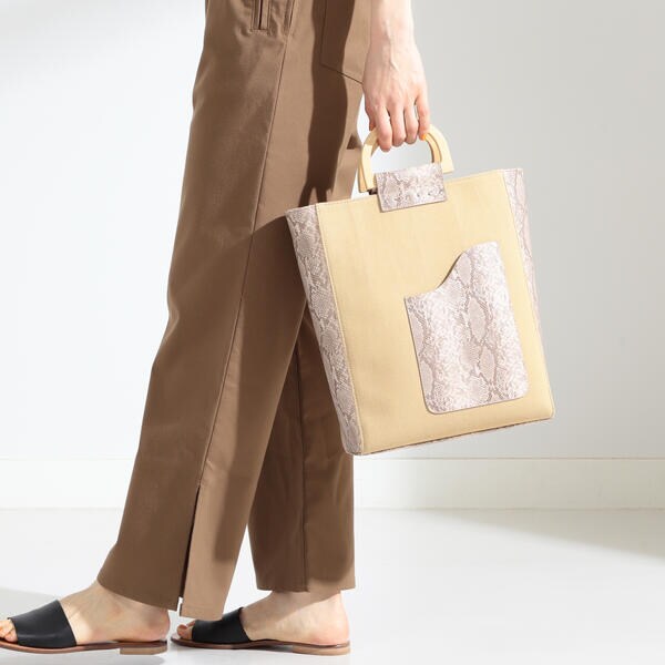 Casselini × Ray BEAMS ／ 別注 キャンバス 型押
