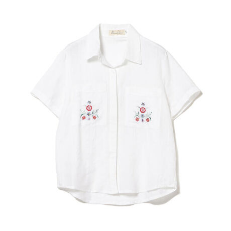 ELINA LEBESSI ／ Emblem Pocket Shirt 