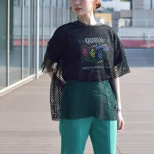 Ray BEAMS ／ メッシュ ビッグ Tシャツ | マルイウェブチャネル