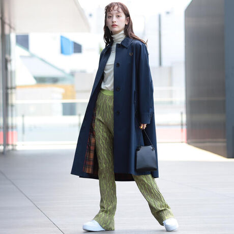 FRED PERRY × Ray BEAMS ／ 別注 オーバー コート 