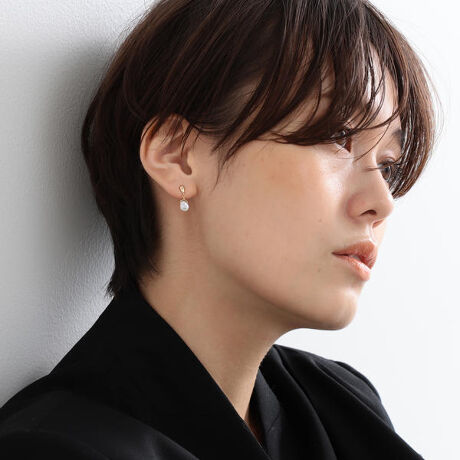 Ray BEAMS ／ K10 バロックパール ピアス | マルイウェブ 