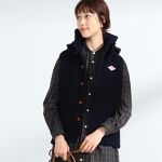 DANTON × Ray BEAMS ／ 別注 モッサ ダウン ベスト 