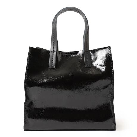 LAURA DI MAGGIO × Ray BEAMS / 別注 エナメル ミニ トートバッグ 