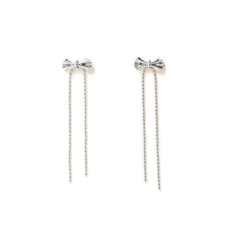 ｒａｙ ｂｅａｍｓ ロング チェーン リボン ピアス ファッション通販 マルイウェブチャネル