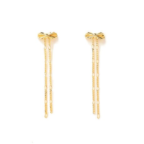 ｒａｙ ｂｅａｍｓ ロング チェーン リボン ピアス ファッション通販 マルイウェブチャネル