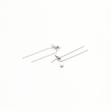 ｒａｙ ｂｅａｍｓ ロング チェーン リボン ピアス ファッション通販 マルイウェブチャネル