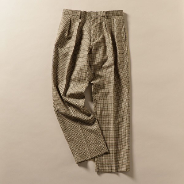 BERWICH： LUCANO ウール ガンクラブチェック