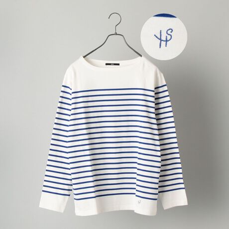 ｗｅｂ限定 ｓｈｉｐｓ ワンポイント ロゴ スーピマコットン ジャージー ボーダー ボートネック シップス Ships ファッション通販 マルイウェブチャネル Cb001 257 01