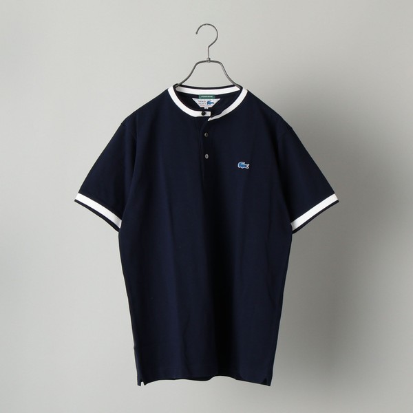 ＳＨＩＰＳ別注】ＬＡＣＯＳＴＥ： カノコ ヘンリーネック ラインリブ ...