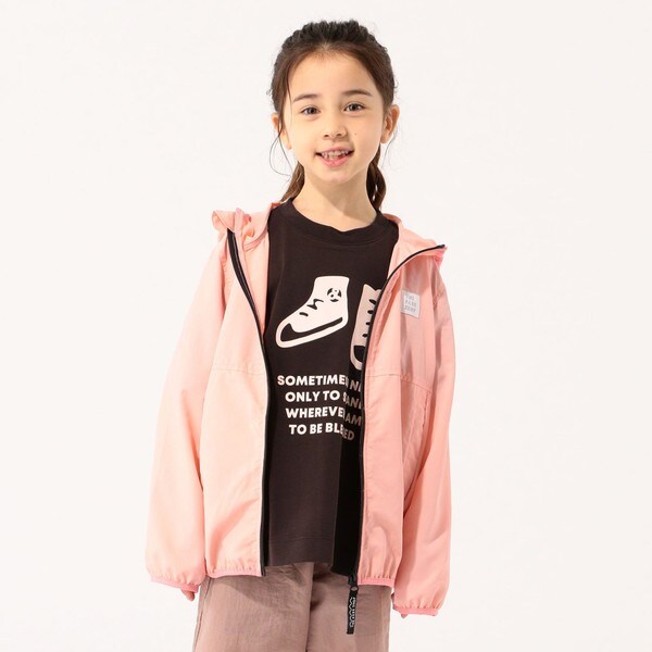 THE NORTH FACE キッズパーカー S/P 青