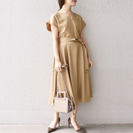 リネンライクスラブワンピース シップス Ships ファッション通販 マルイウェブチャネル Cb001 979 43 01