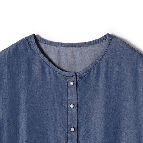 ｗｅｂ限定 手洗い可能 デニム切り替えワンピース シップス Ships ファッション通販 マルイウェブチャネル