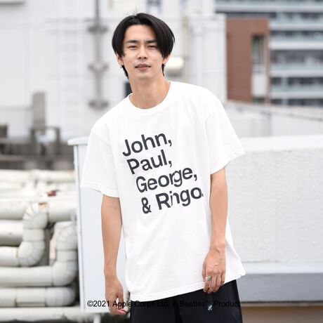ｗｅｂ限定 ｓｈｉｐｓ ｔｈｅ ｂｅａｔｌｅｓ メンバーネーム ｔシャツ シップス Ships ファッション通販 マルイウェブチャネル