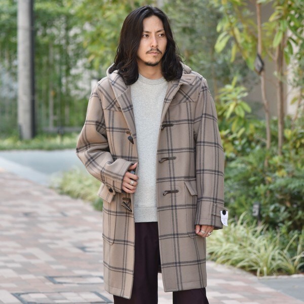 SHIPS： スーパー140'S メリノウール メルトン ダッフル