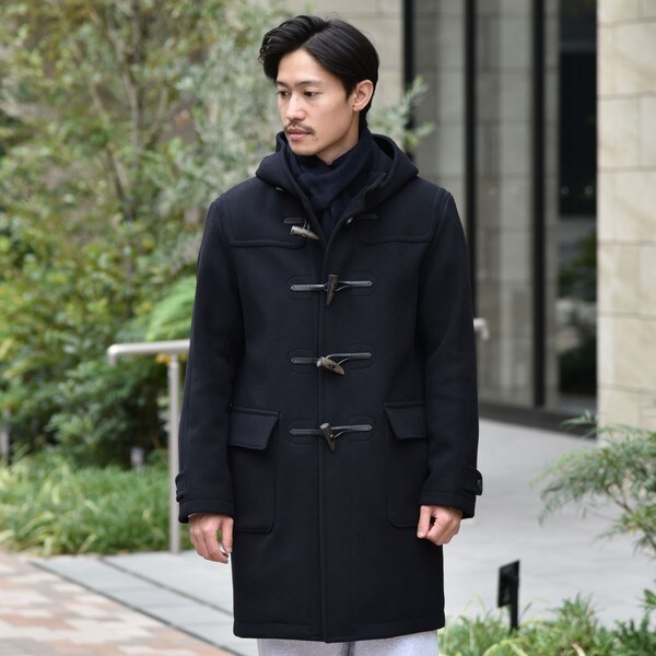 SHIPS： スーパー140'S メリノウール メルトン ダッフル