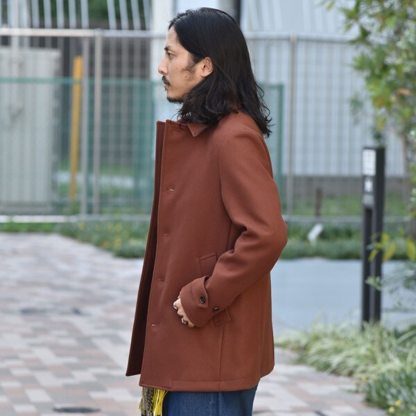 SHIPS： スーパー160'S メリノウール メルトン シングル