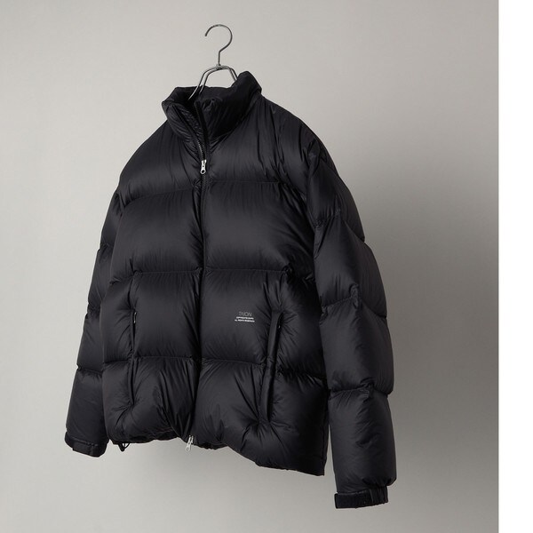 L シップス 別注 TAION ビッグシルエット ダウンベスト タイオン 黒