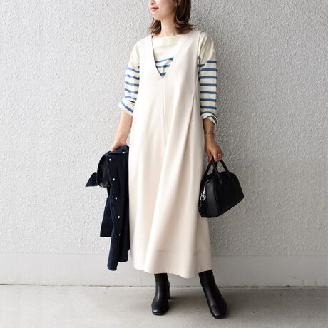 WEB限定】〈手洗い可能〉2WAYタックワンピース◇ | シップス  