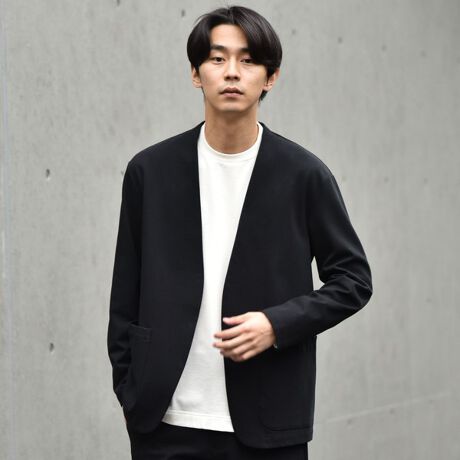 SHIPS：〈ウォッシャブル〉japan quality ジャージー 
