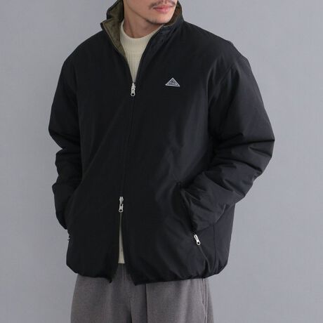 SHIPS別注】KELTY： リバーシブル ナイロン キルト ブルゾン 
