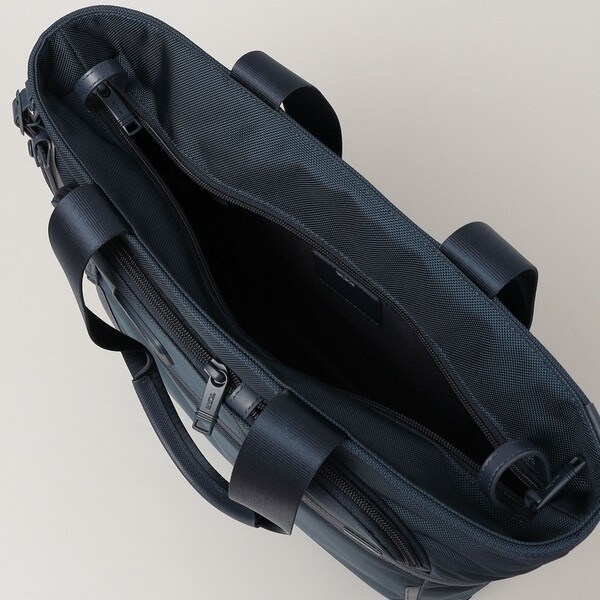 【美品】TUMIトゥミSHIPS エクスパンダブルスクエアトートバッグ　限定 SHIPS別注】TUMI: 完全別注モデル エクスパンダブル スクエア