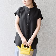 手洗い可能〉テレデランカットオフカラーシャツ◇ | シップス(SHIPS 