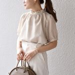 手洗い可能〉カットジャガードシフォン2WAYチュニック◇ | シップス 