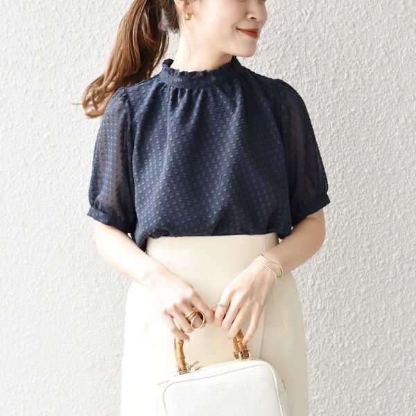 SHIPS/シップス　カットジャカードシフォン2WAYチュニック 楽天市場】【SALE／30%OFF】*＜手洗い可能＞カットジャガード