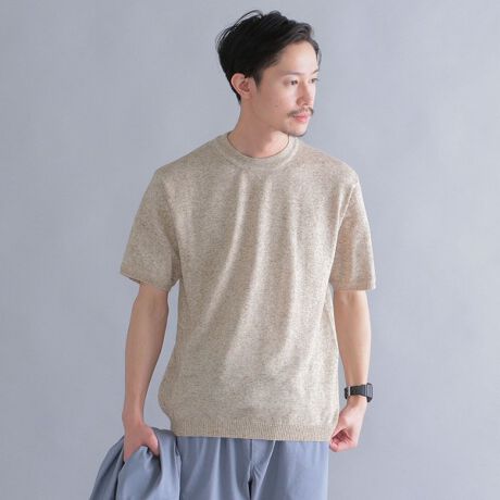 ｓｈｉｐｓ 洗濯可能 ｔｅｘｂｒｉｄ ｒ リネン ニット ｔシャツ シップス Ships ファッション通販 マルイウェブチャネル