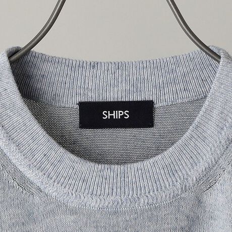 ｓｈｉｐｓ 洗濯可能 ｔｅｘｂｒｉｄ ｒ リネン ニット ｔシャツ シップス Ships ファッション通販 マルイウェブチャネル