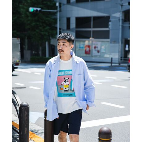 ｓｈｉｐｓ アート モチーフ プリント ｔシャツ 安西水丸 シップス Ships ファッション通販 マルイウェブチャネル