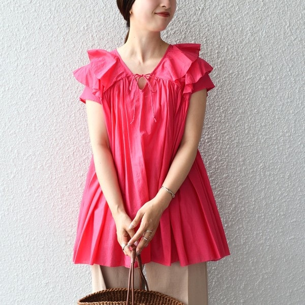 Amazon | [シップス] 別注 Sohana：〈手洗い可能〉フリル