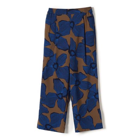 手洗い可能〉フラワープリントリラックスパンツ | シップス(SHIPS  