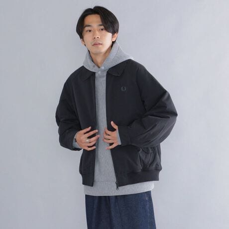 SHIPS別注】FRED PERRY： パディング ハリントン 