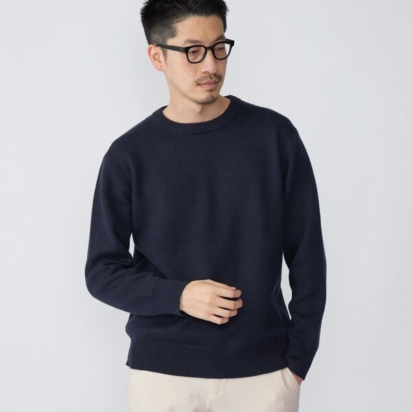 【通常：SHIPS】カシミヤ100% ドライバーズニット　「S：ネイビー」 通常：SHIPS】カシミヤ100% ドライバーズニット「S：ネイビー」