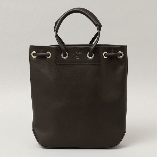SHIPS別注】polpetta: レザー サケット 巾着 バッグ | シップス(SHIPS