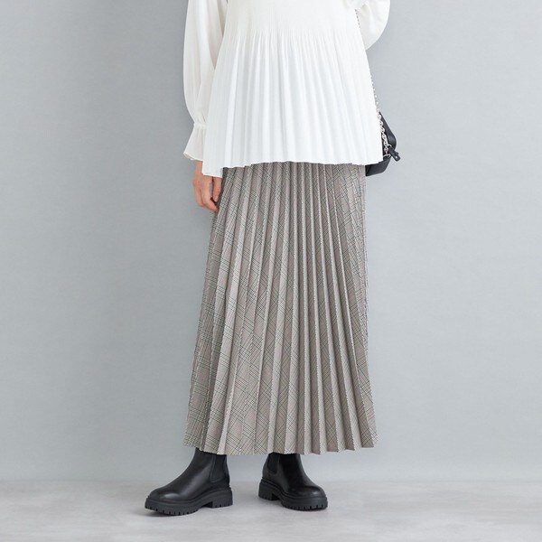 クラシカルチェックプリーツスカート◇ | シップス(SHIPS) | マルイ