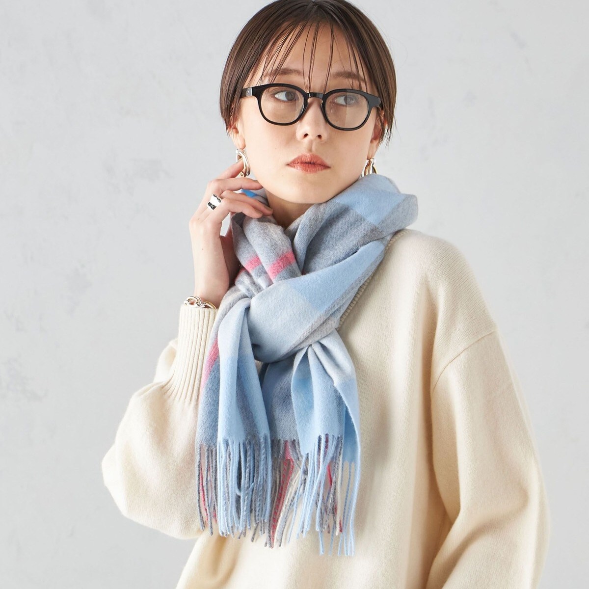 IENA】カシミヤ ストール | イエナ(IENA) | マルイウェブチャネル