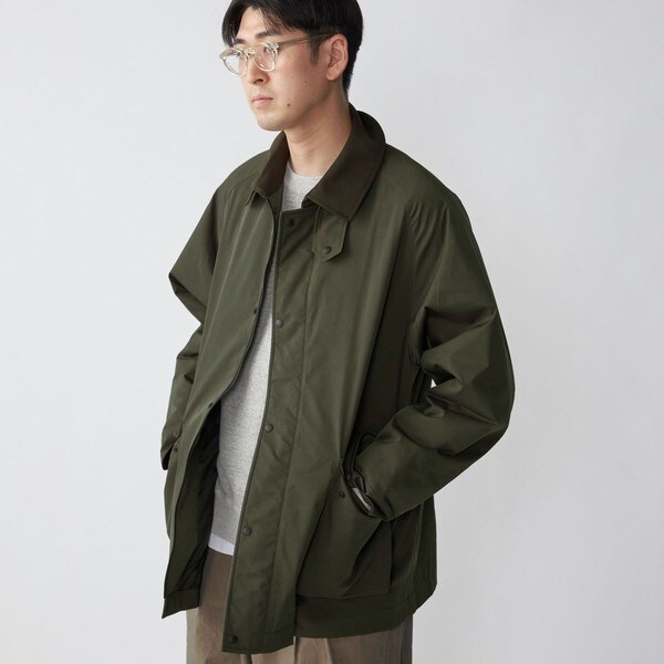 ＳＨＩＰＳ：〈撥水／ストレッチ〉中綿　ハンティング　ジャケット　Lサイズ SHIPS：〈撥水／ストレッチ〉中綿ハンティングジャケットL