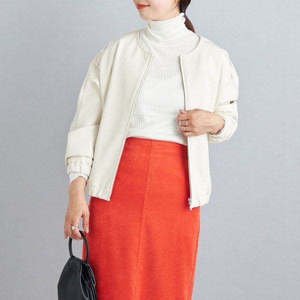 5サイズ展開/2WAY】ショート ボアジャケット コート 袖着脱可能