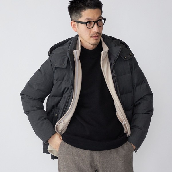 SHIPS: GOOSE DOWN ウール ダウンジャケット 22FW | シップス(SHIPS