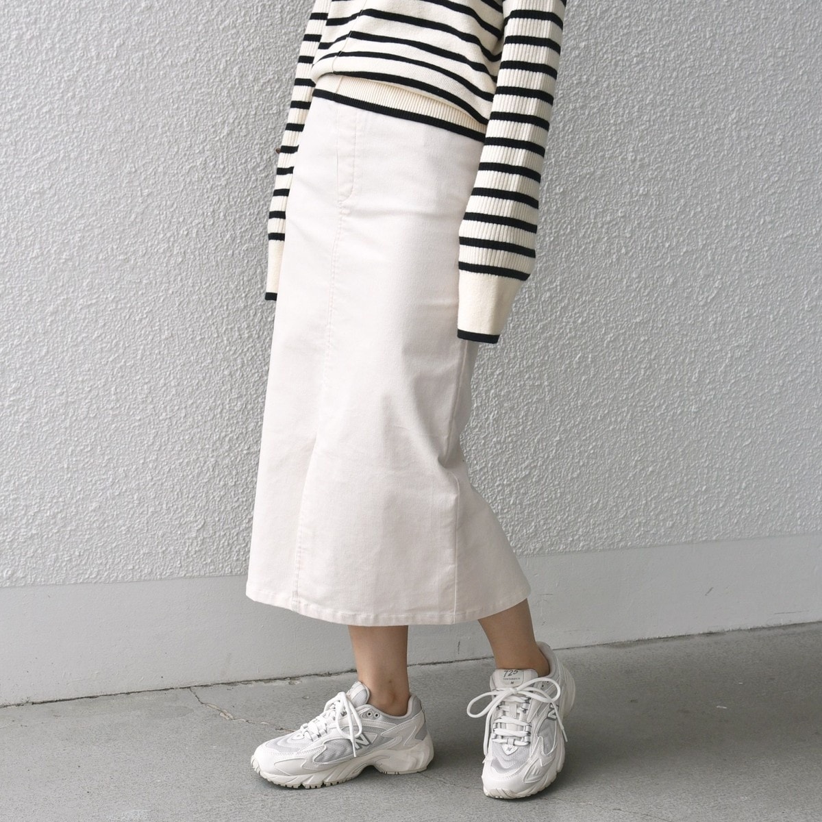 SHIPS別注】assiette:〈手洗い可能〉メタリック サスペンダー スカート