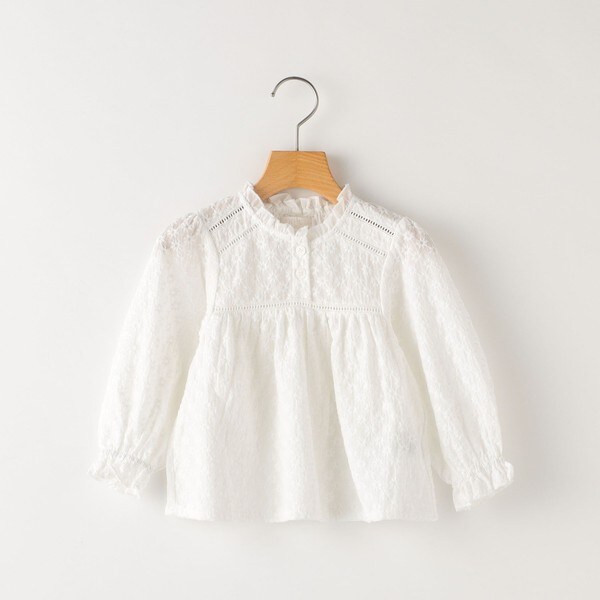 ooju Flower embroidery blouse/フラワー刺繍ブラウス ooju：flower embroidery blouse