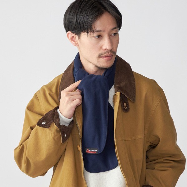 SHIPS： POLARTEC（R） ポーラテック フリース マフラー