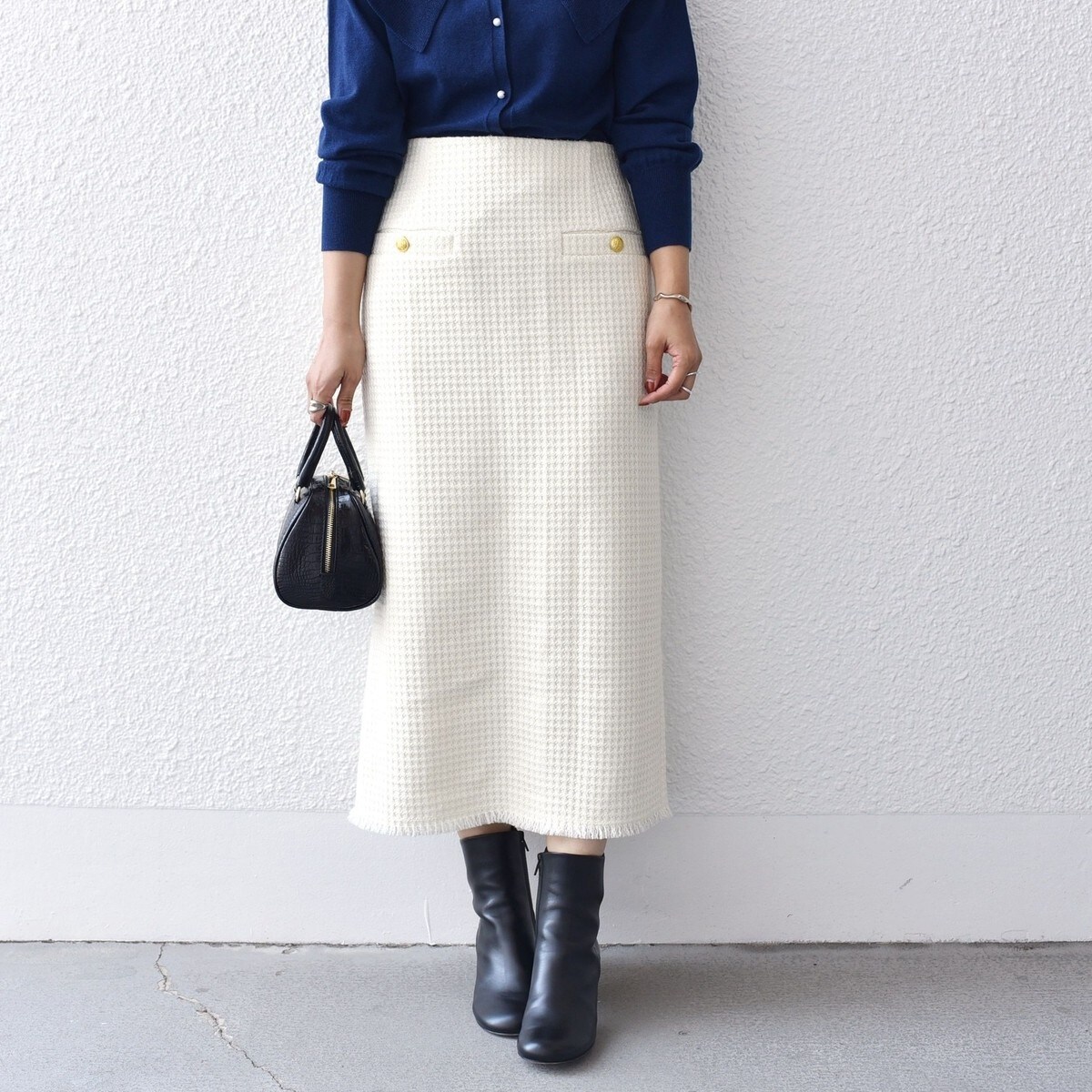 SHIPS別注】assiette:〈手洗い可能〉メタリック サスペンダー スカート