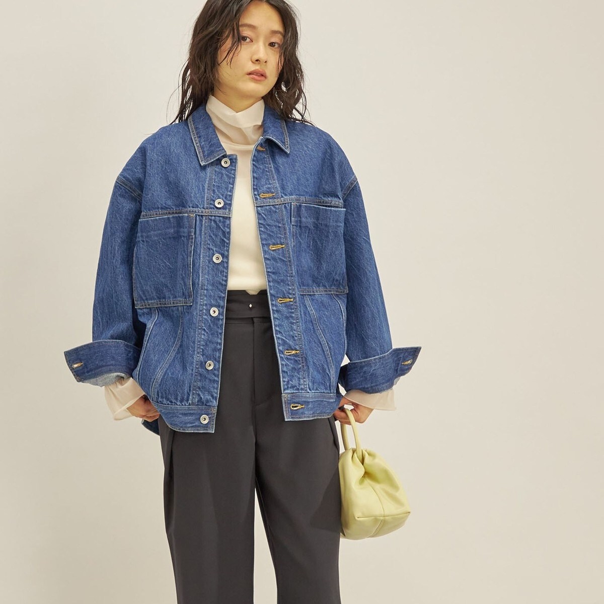 洗える】23区DENIM ストレッチ ジャケット | 23区(23KU) | JK26SS0219