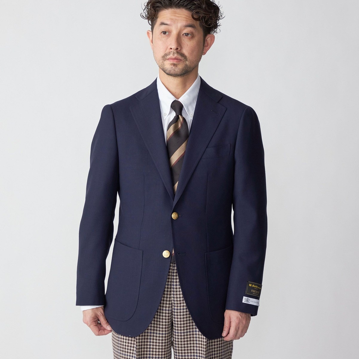 Primary NavyLabel:ダブル ジャケット 23AW | シップス(SHIPS